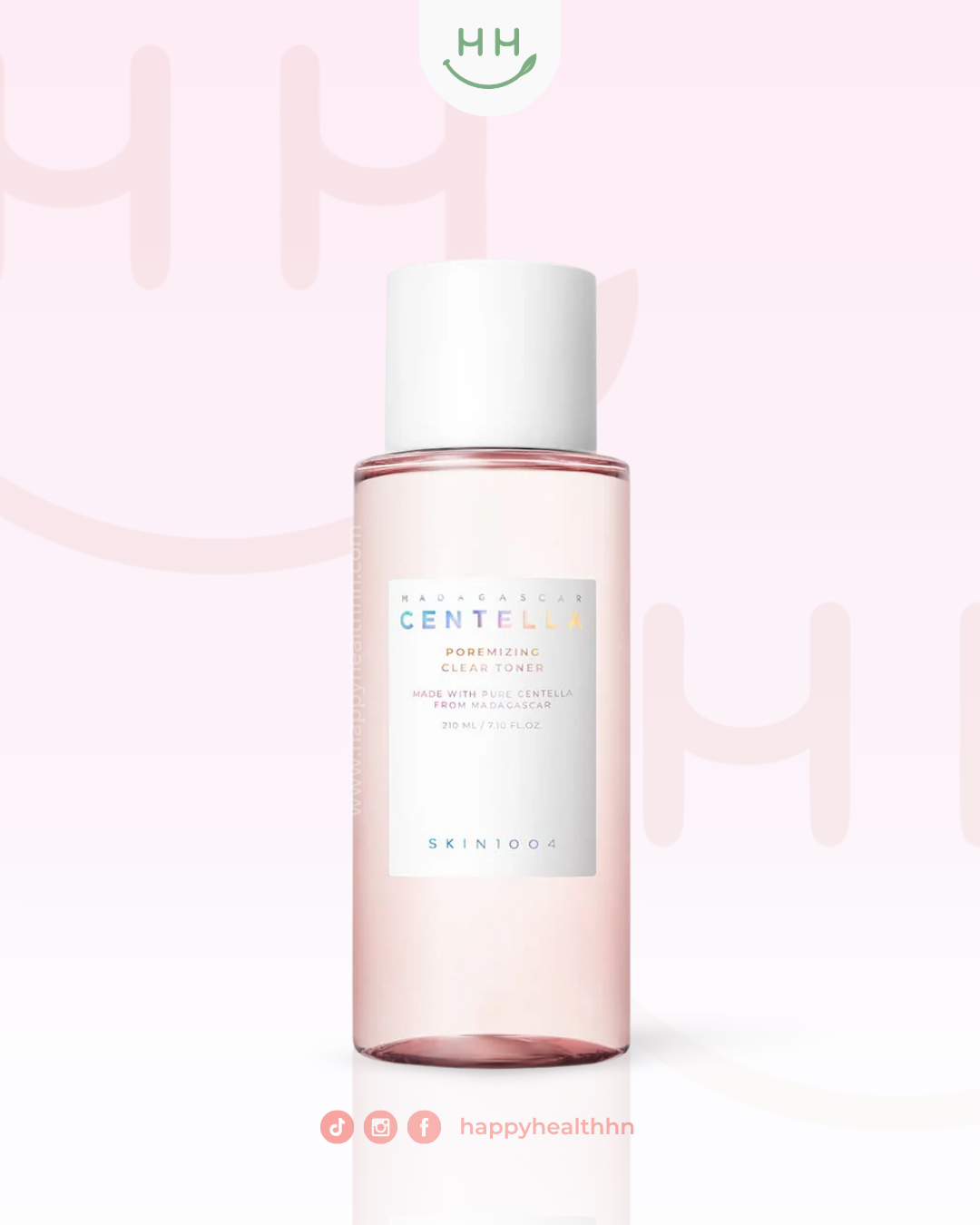 SKIN1004 Poremizing Clear Toner exfoliante con 50% Centella Asiática y complejo 4 ácidos AHA BHA PHA LHA