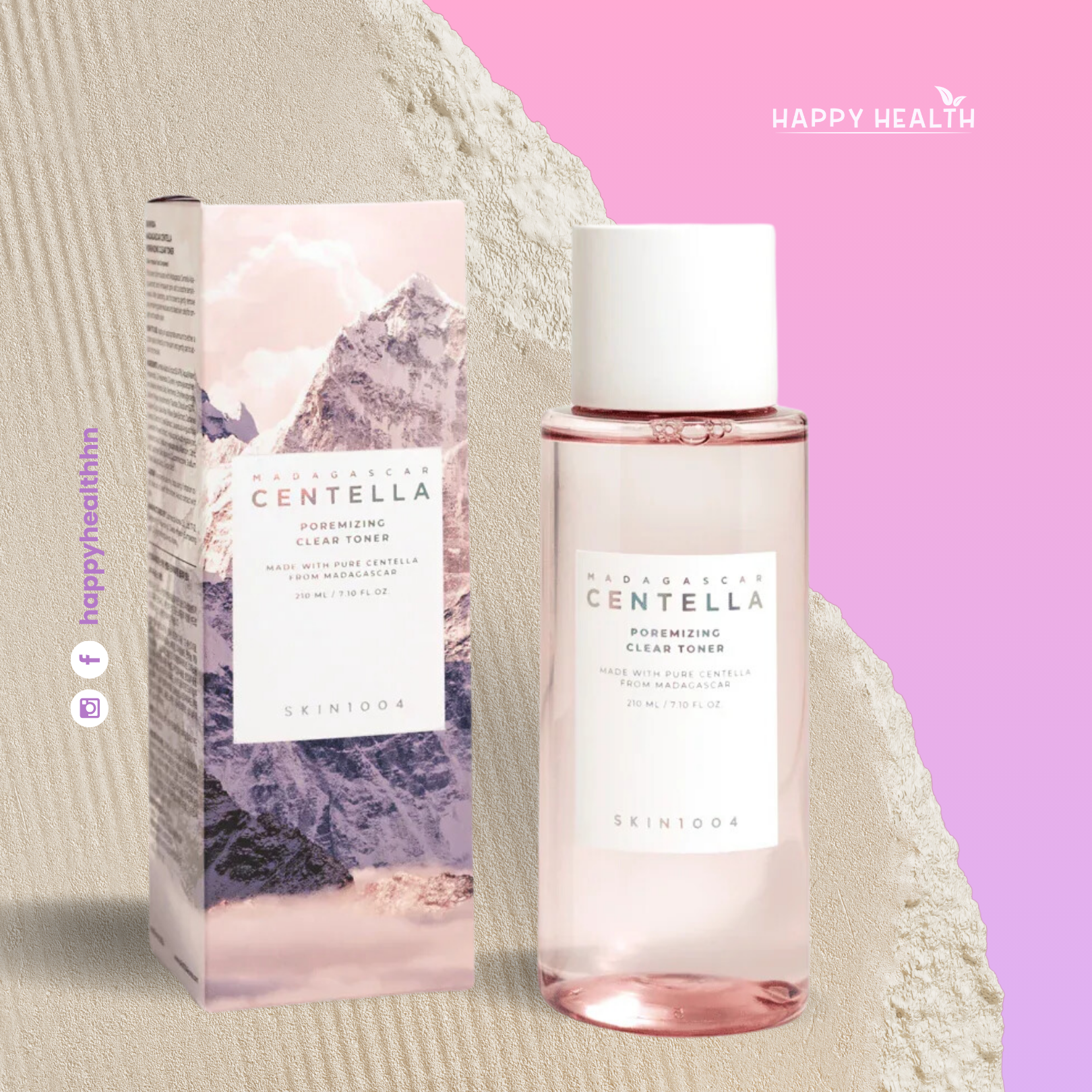 SKIN1004 Poremizing Clear Toner exfoliante con 50% Centella Asiática y complejo 4 ácidos AHA BHA PHA LHA