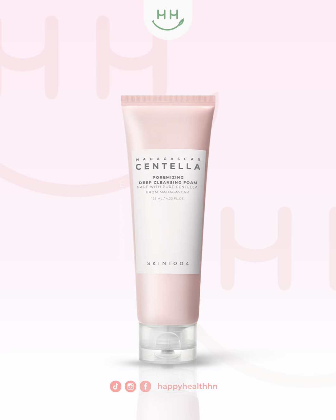 SKIN1004 Poremizing Deep Cleansing Foam limpieza profunda con 21% Centella Asiática y Sal Rosa del Himalaya