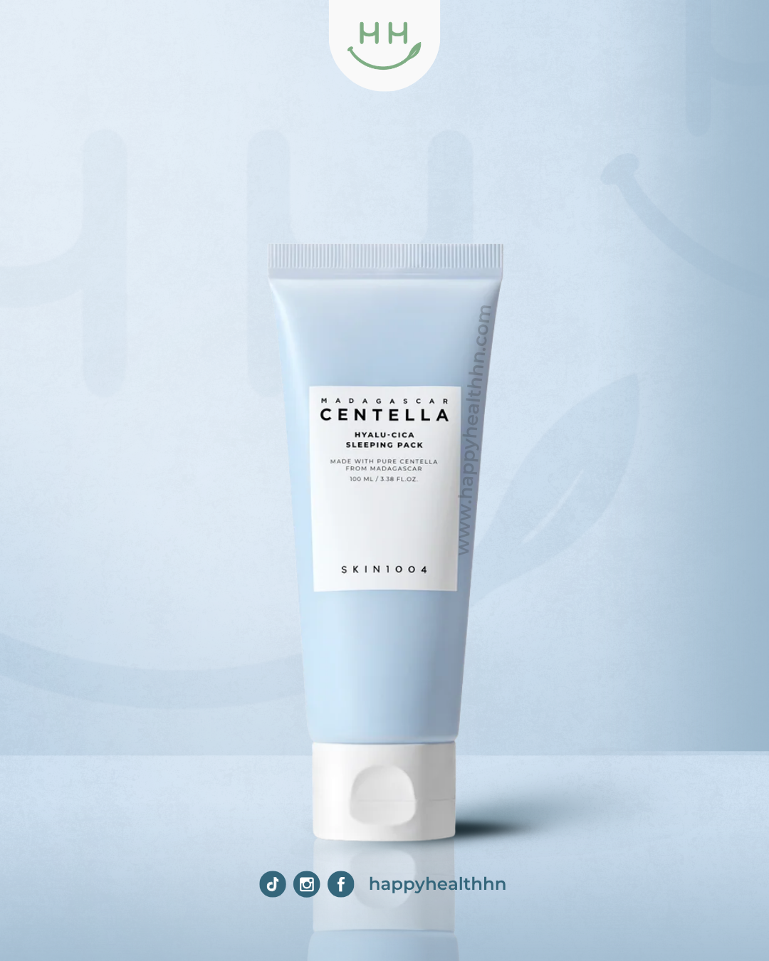 Skin1004 Hyalu-Cica Sleeping Pack 100ml mascarilla nocturna con ácido hialurónico y centella