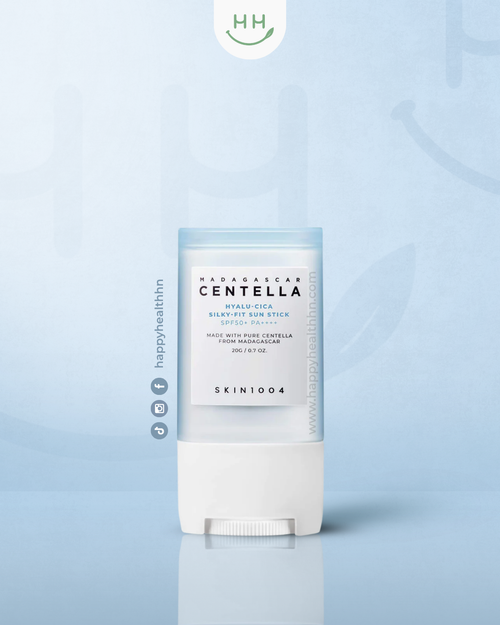 Skin1004 Madagascar Centella Hyalu-Cica Silky-Fit Sun Stick SPF50+ PA++++ protector solar en barra