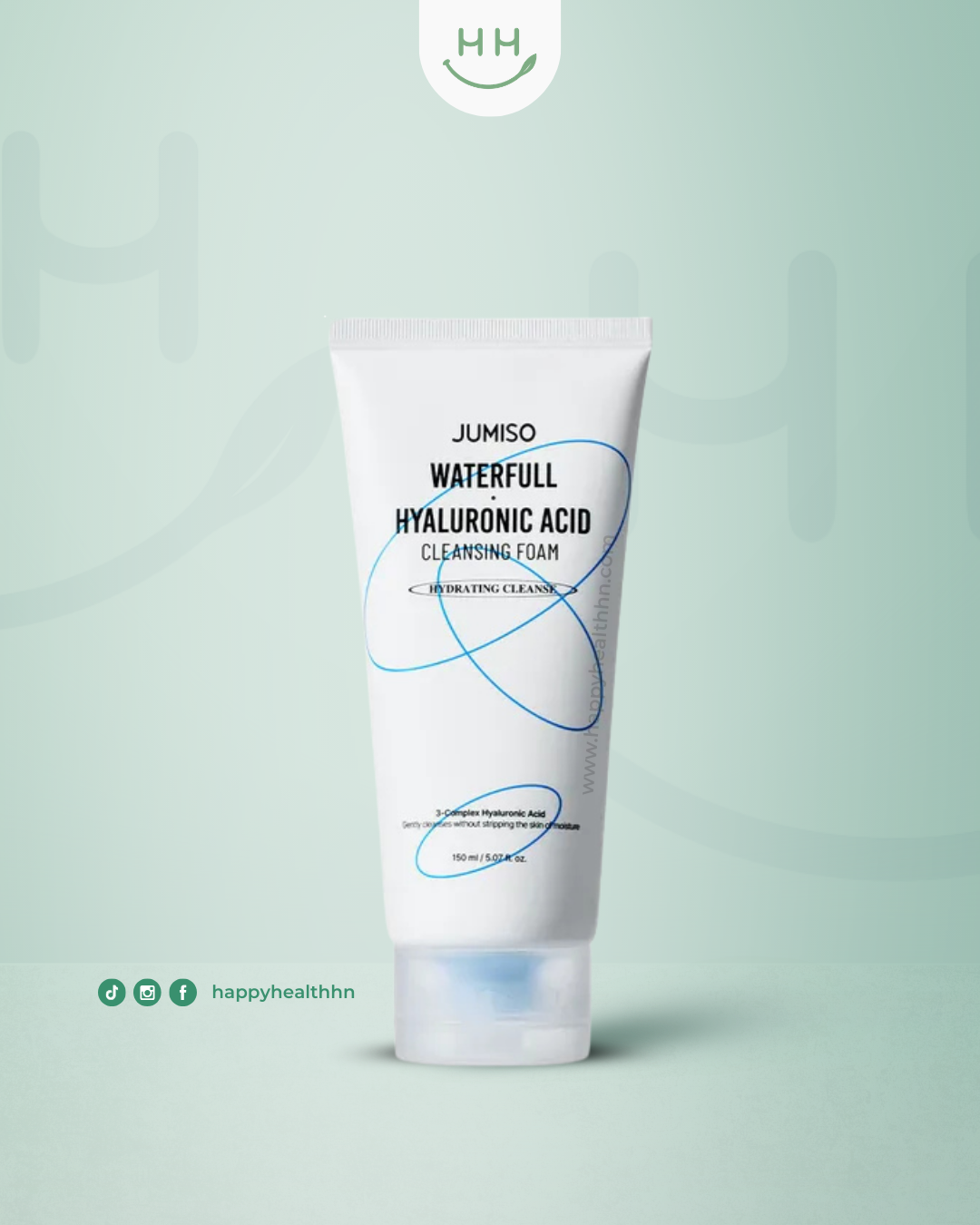 Jumiso - Espuma Limpiadora con Triple Ácido Hialurónico + Ceramidas (150ml)