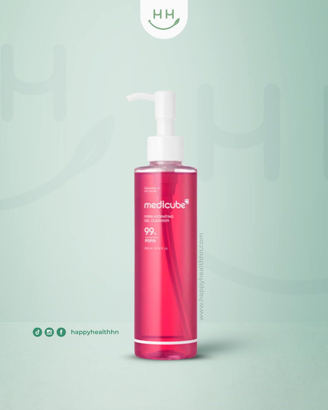 Medicube - Limpiador Gel PDRN con 99% ADN de Salmón + LHA + Colágeno (200ml)