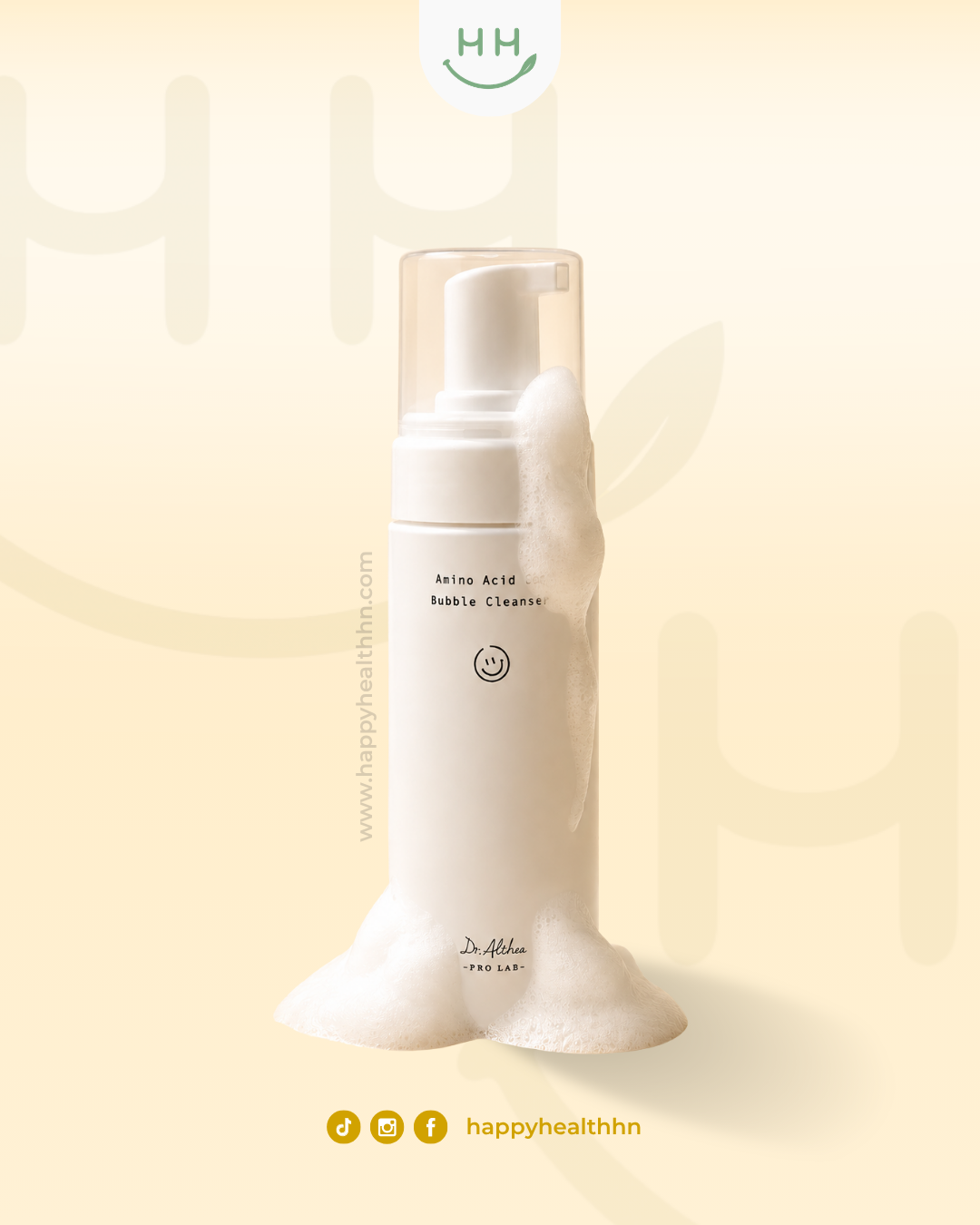Dr Althea - Espuma Limpiadora Suave de Aminoácidos (140ml) | Para piel sensible