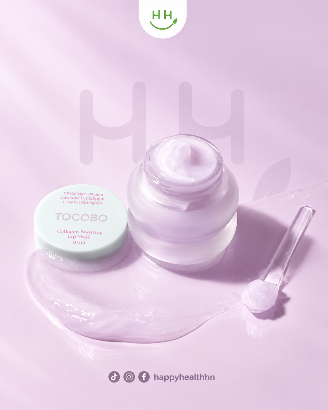 TOCOBO Collagen Boosting Lip Mask 20ml mascarilla labial colageno peptido K-Beauty