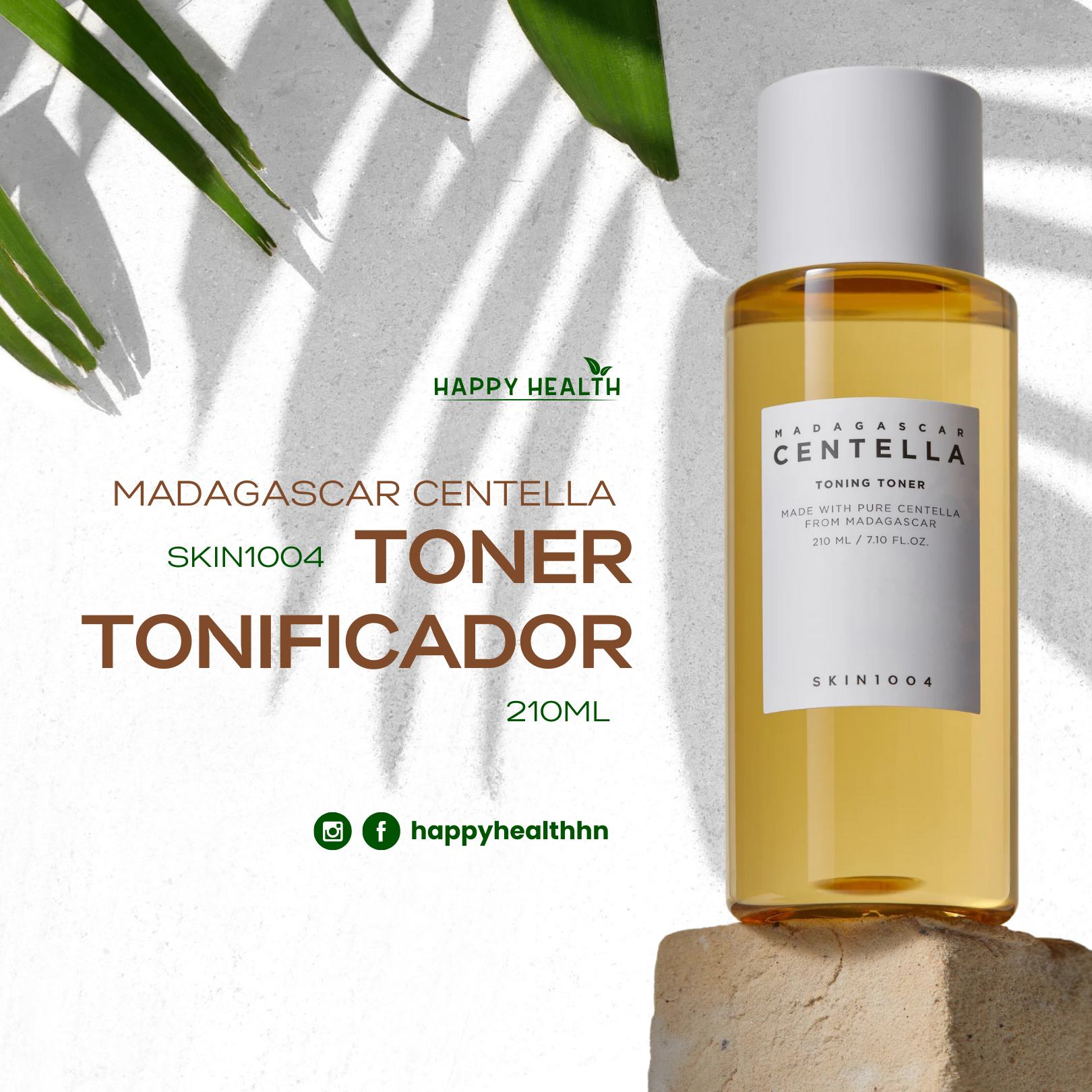Tónico suave y calmante con 84% de centella asiática – perfecto para piel con rojeces o acné