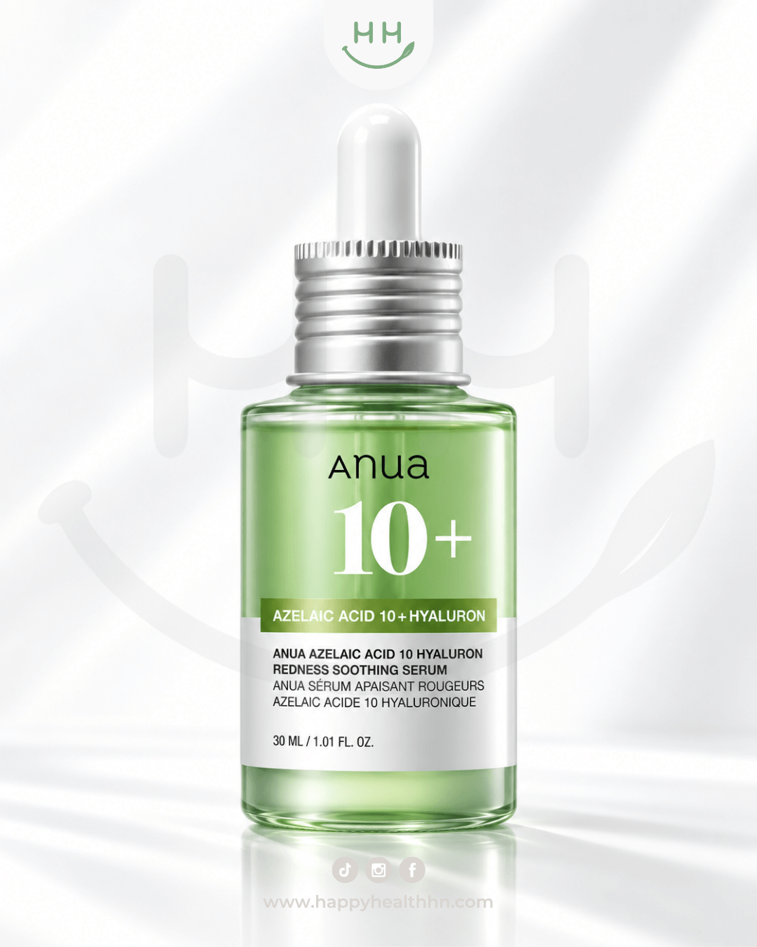 Serum Anua Azelaic Acid 10 Hyaluron 30 ml para calmar rojeces y piel reactiva