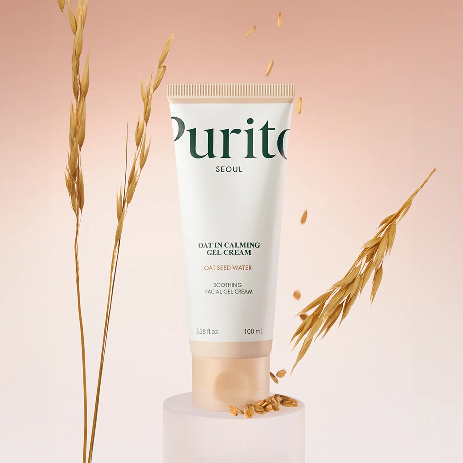 Purito Seoul - Gel Crema Calmante y Hidratante con 77% Agua de Avena (100ml)