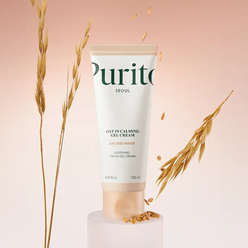 Purito Seoul - Gel Crema Calmante y Hidratante con 77% Agua de Avena (100ml)
