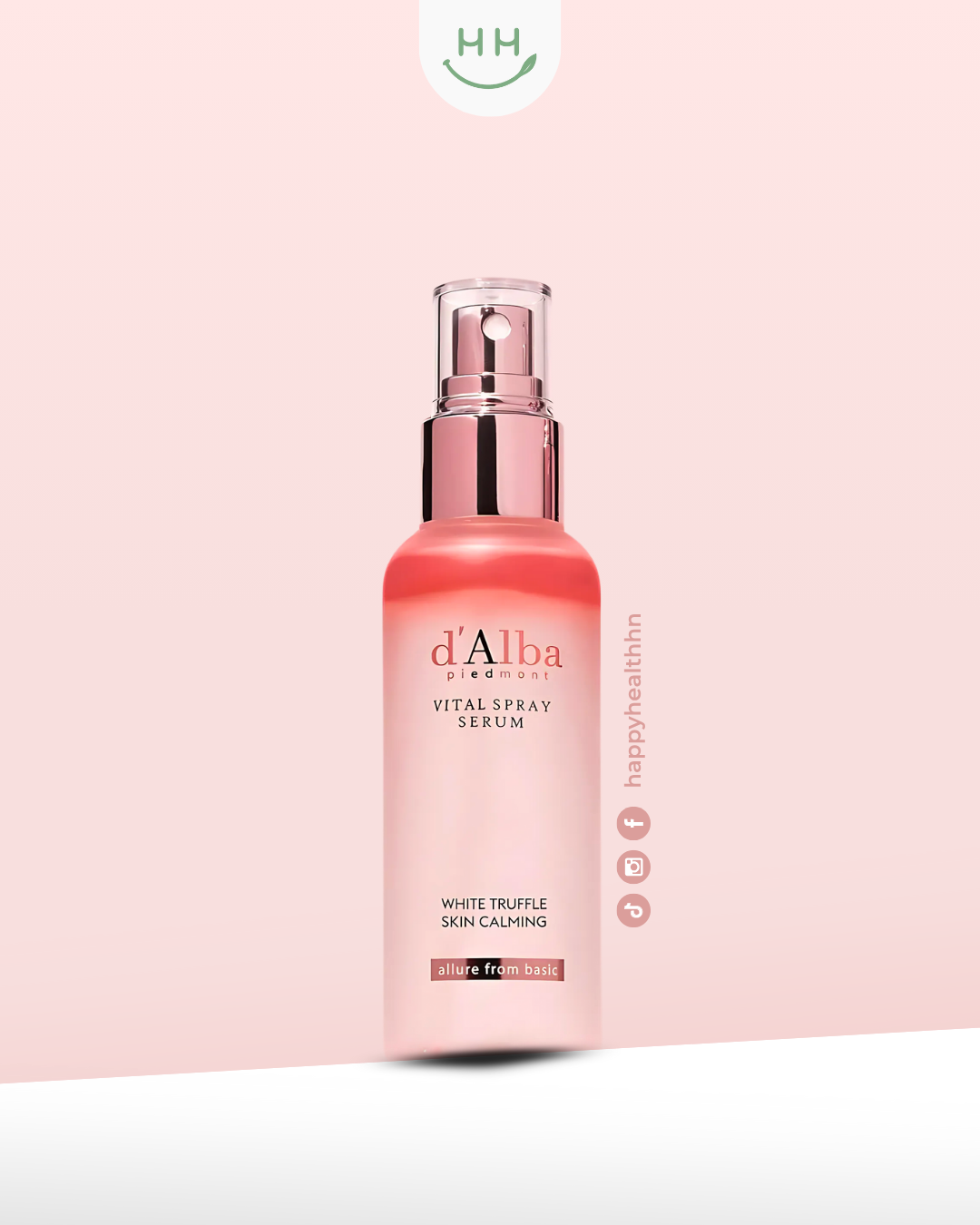 d'Alba Vital Spray Serum 100ml sérum en spray con trufa blanca italiana