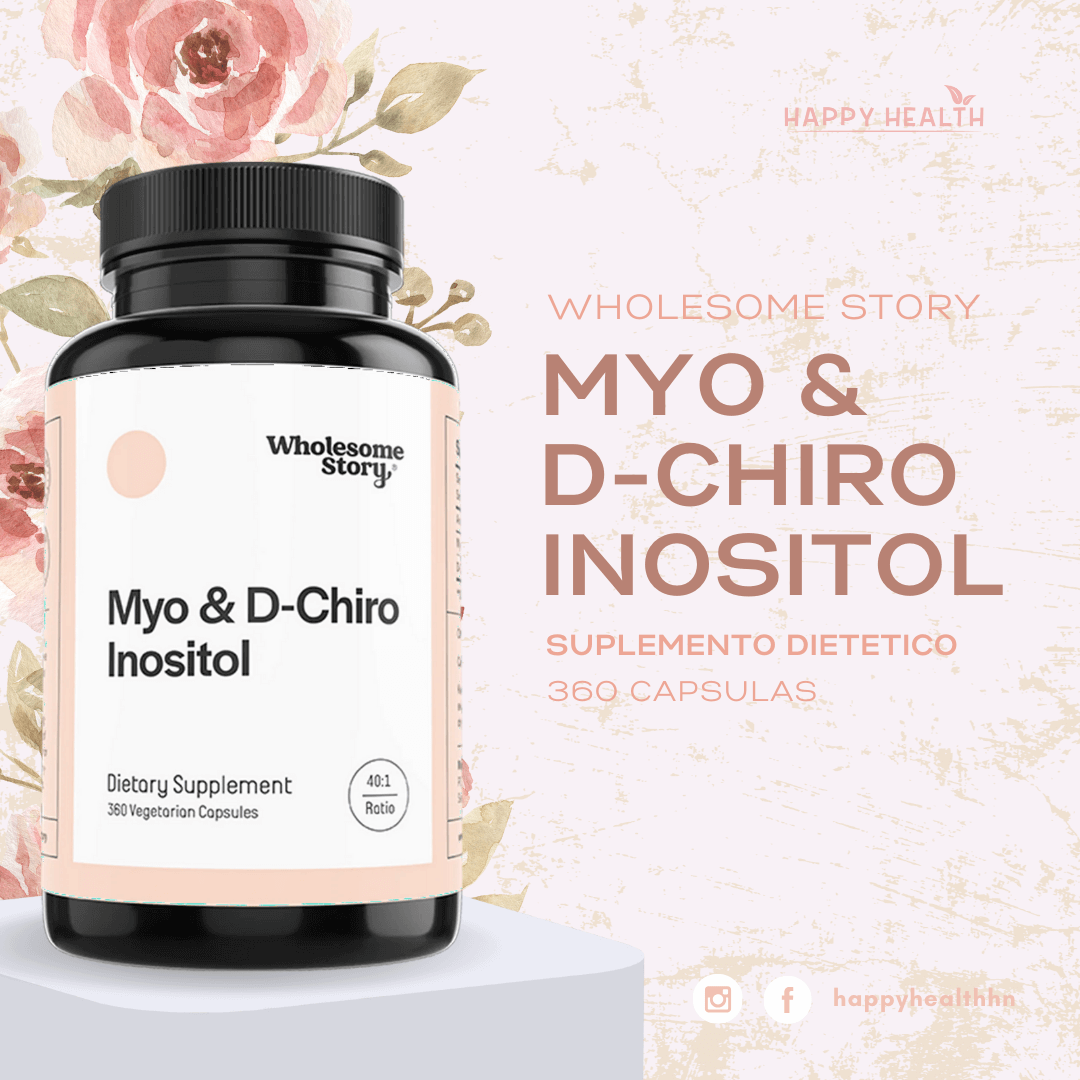 Wholesome Story - Myo & D-Chiro Inositol 120 tabletas